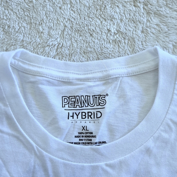 Peanuts🥜 X Hybrid Apparel Snoopy🐕 "Nope Not Today"🙅‍♂️ Graphic Tee👕 - NWOT - Picture 6 of 15